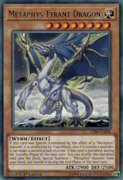 Metaphys Tyrant Dragon Card Front