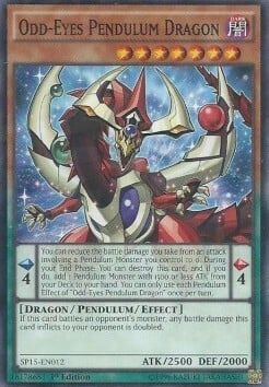 Drago Pendulum Occhi Diversi Card Front