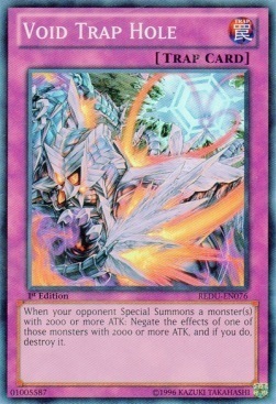 Void Trap Hole Card Front