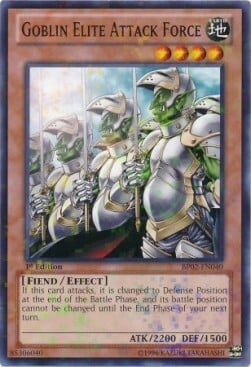 Forza d'Attacco Goblin d'Elite Card Front