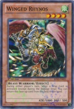 Winged Rhynos Card Front