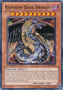Drago Arcobaleno Oscuro Card Front