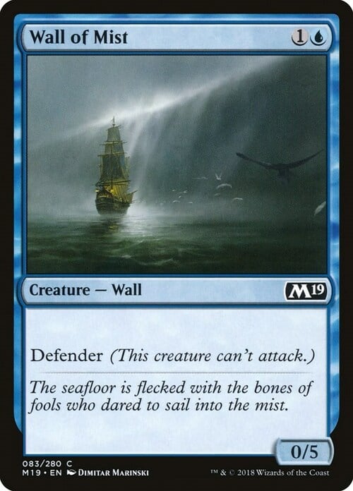Wall of Mist Card Front