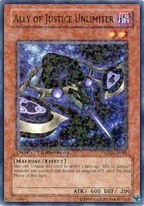 Ally of Justice Unlimiter Card Front