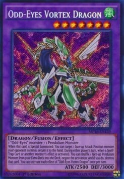 Odd-Eyes Vortex Dragon Card Front