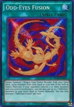 Odd-Eyes Fusion Card Front