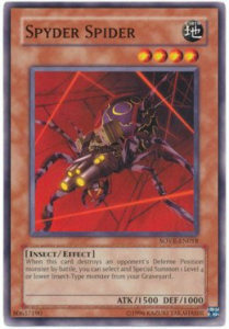 Spyder Spider Card Front