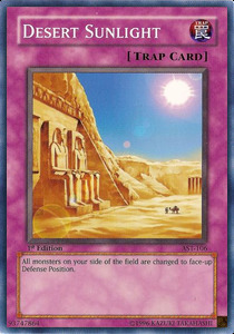 Sole del Deserto Card Front