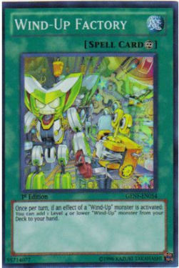 Wind-Up Factory Card Front