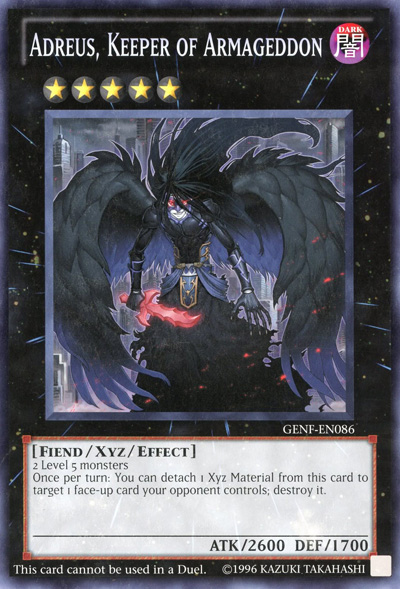 Adreus, Keeper of Armageddon