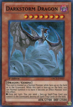 Drago Neratempesta Card Front