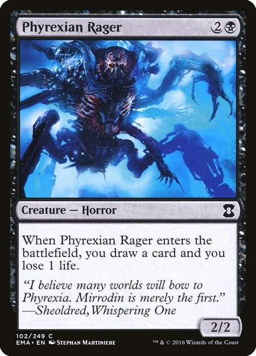 Furia di Phyrexia Card Front