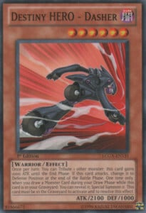 Destiny Hero - Dasher Card Front