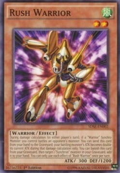 Rush Warrior Card Front