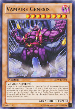 Genesi Vampira Card Front