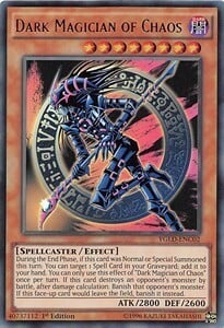 Mago Nero del Chaos Card Front