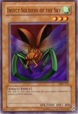 Insect Soldiers of the Sky Card Front