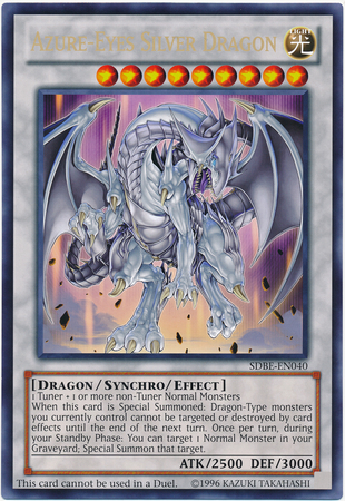 Azure-Eyes Silver Dragon