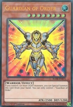 Guardiano dell'Ordine Card Front