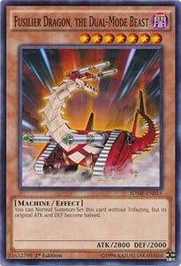 Fusilier Dragon, the Dual-Mode Beast Card Front