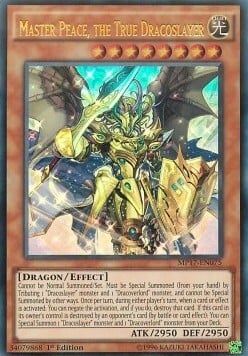 Master Peace, the True Dracoslayer Card Front