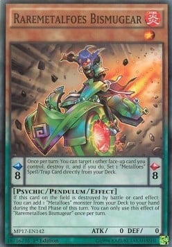 Raremetalfoes Bismugear Card Front