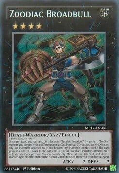 Zoodiaco Asciatoro Card Front