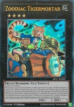 Zoodiac Tigermortar Card Front