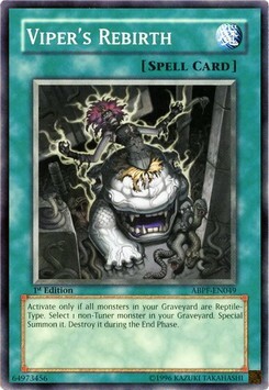 Viper's Rebirth Card Front