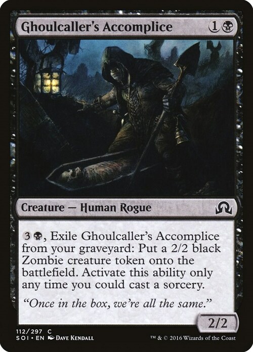 Complice dell'Evocaghoul Card Front