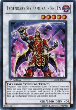 Shi En - Sei Samurai Leggendario Card Front