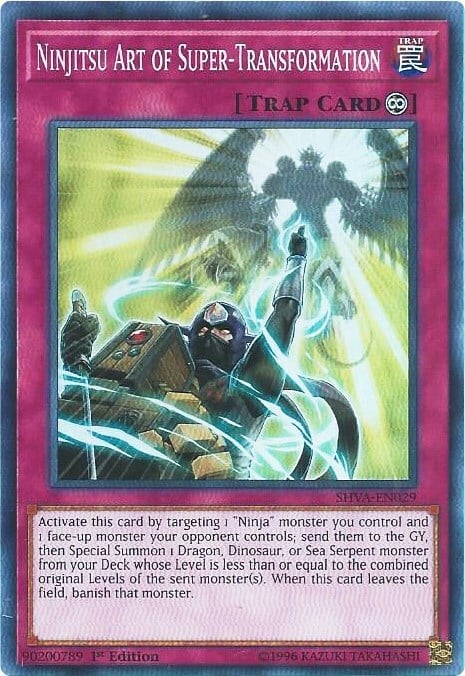 Ninjitsu Art of Super-Transformation Card Front