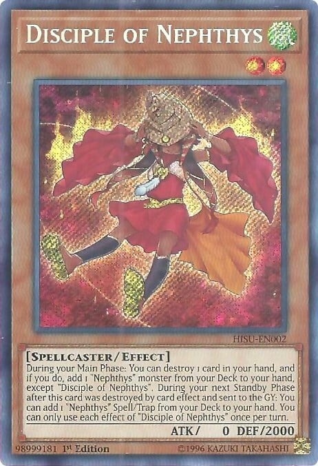 Disciple of Nephthys Card Front