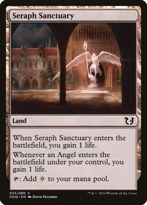 Seraph Sanctuary Card Front