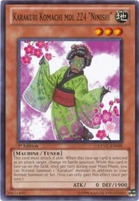 Karakuri Komachi mod. 224 "Ninishi" Card Front