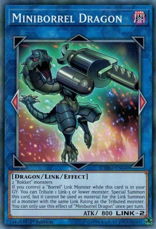 Drago Minicallibro Card Front