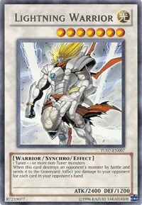 Lightning Warrior Card Front