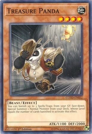Treasure Panda Card Front
