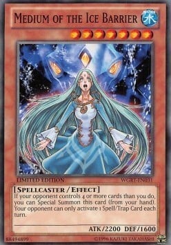 Medium of the Ice Barrier Card Front