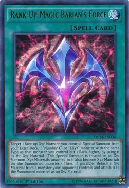Rank-Up-Magic Barian's Force Card Front