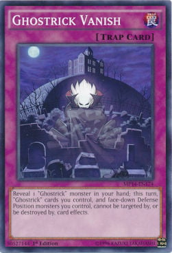 Ghostrick Vanish Card Front