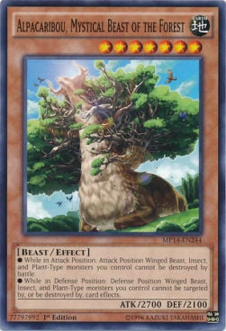 Alpacaribou, Bestia Mistica della Foresta Card Front