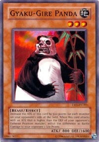 Gyaku-Gire Panda Card Front