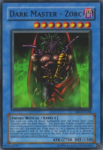 Dark Master - Zorc Card Front