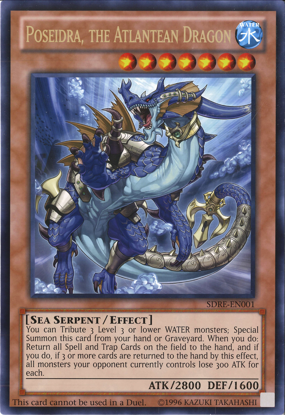 Poseidra, the Atlantean Dragon