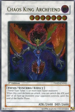 Arcidemone Re del Chaos Card Front