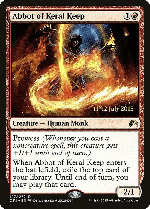 Abbot of Keral Keep Card Front